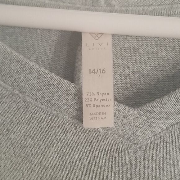 Livi 14/16 Activewear hooded tunic - Picture 3 of 5